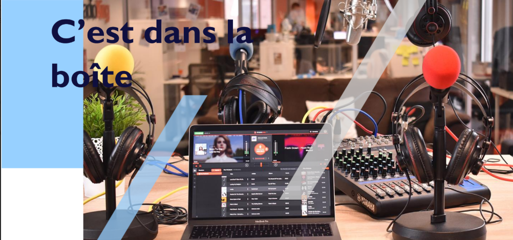 Projet radio du BUT GACO de Saint-Omer, C’est dans la boîte explore le monde du travail à travers des chroniques variées, un ton dynamique et une approche pédagogique originale.